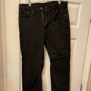 Levi’s 514 black jeans